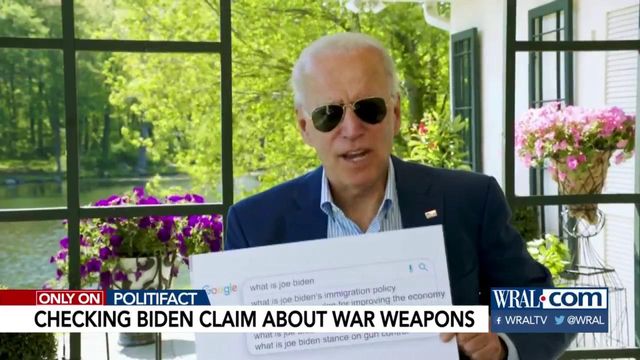 Is Biden right about colonial cannon ownership?
