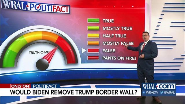 Does Biden plan to take down Trump's wall?