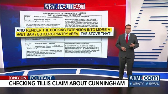 Did Cunningham get tax break for 'butler's pantry?'