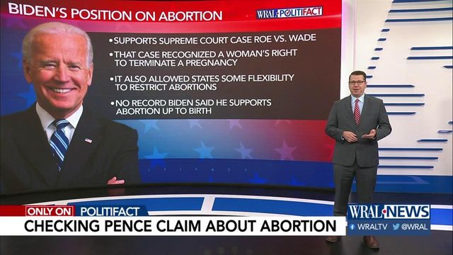 Biden's position on abortion