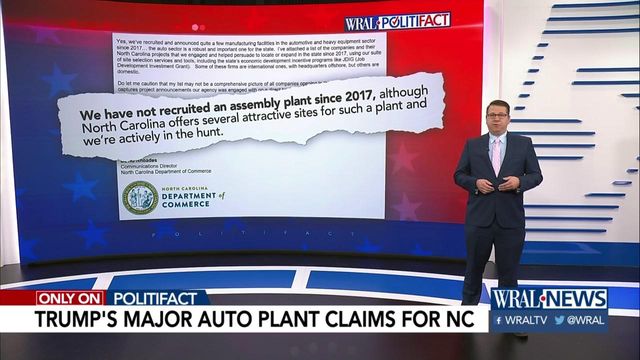 Checking Trump's auto claim