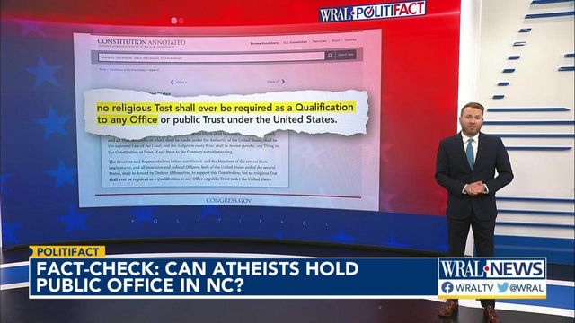 Fact Check: State bans on atheists in office are unenforceable