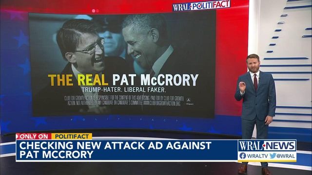 Checking Club for Growth Action's anti-McCrory ad