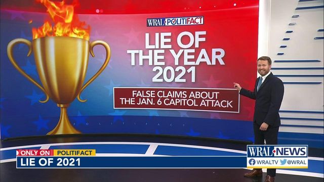 Politifact's 2021 Lie of the Year: Falsehoods about the Jan. 6 Capitol attack