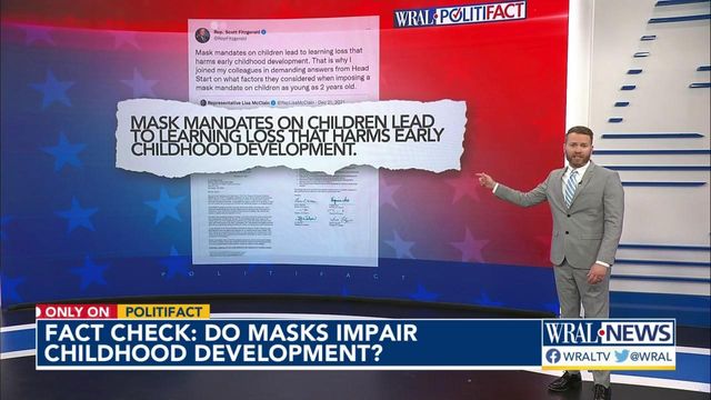 Do masks impair child development?