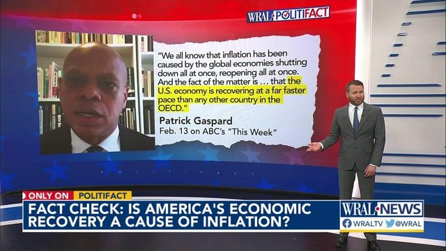 Does fast economic recovery affect inflation?