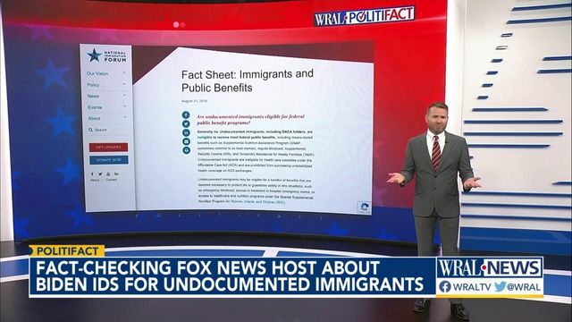 Fox News hosts claim about IDs for immigrants is false