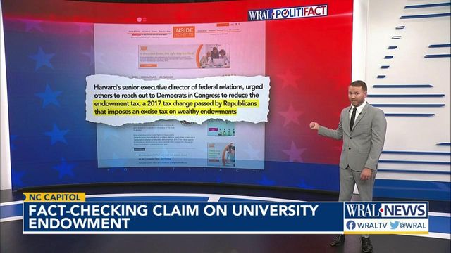 Fact-checking Twitter claim on University endowment 