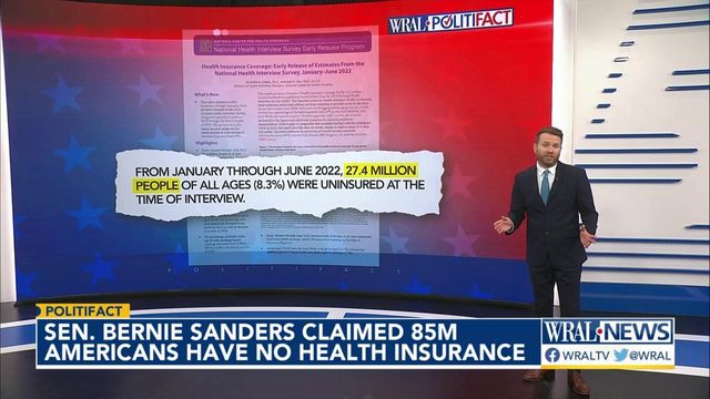 Fact Check: 85 million Americans without health insurance?