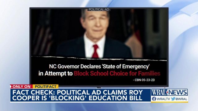 Fact check: Ad attacks Cooper for 'blocking' school choice bill