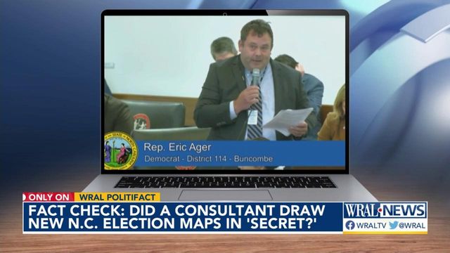 Fact check: Was a North Carolina election map drawn in secret by consultant paid with taxpayer dollars?