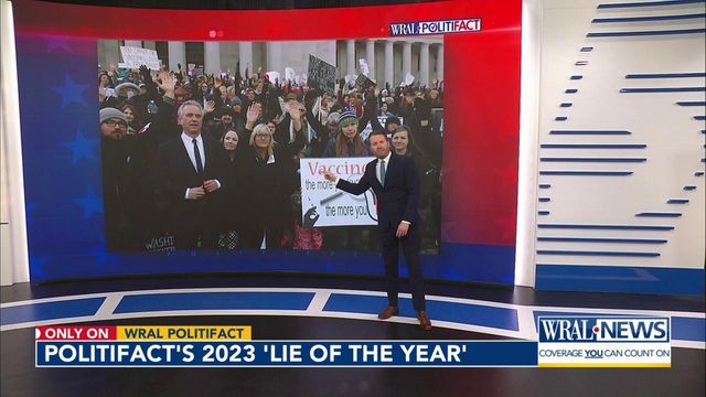 PolitiFact's 2023 Lie of the Year: RFK Jr.'s conspiracy theories