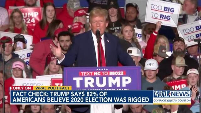 Fact check: How many Americans think Biden stole the 2020 US election from Trump?