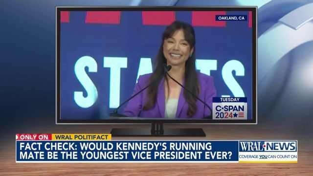 Fact check: Would RFK Jr.'s running mate be the youngest vice president ever?