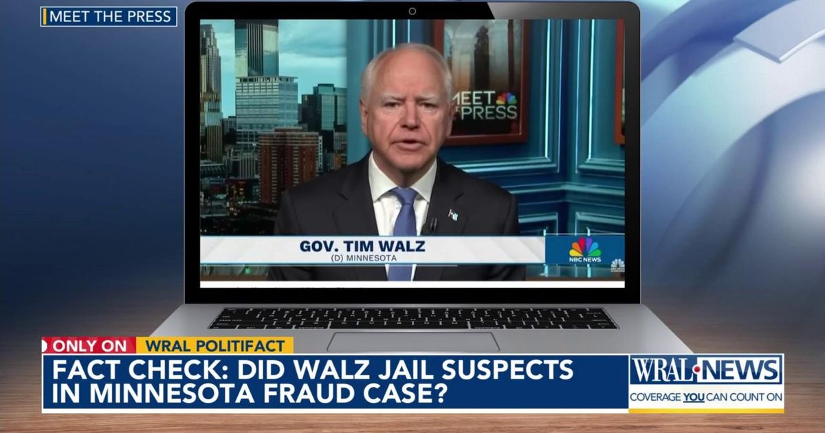Fact check: Did Minnesota's Walz jail suspects in 'Feeding Our Future' fraud case?
