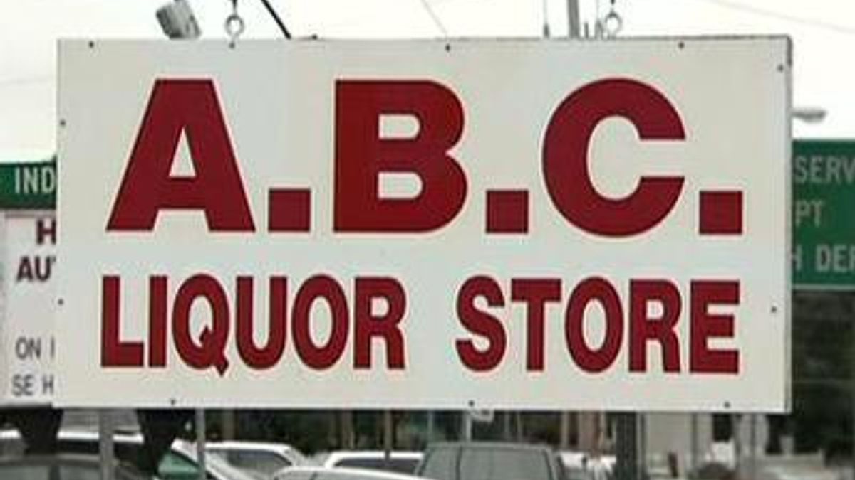 ABC store sign, Alcoholic Beverage Control