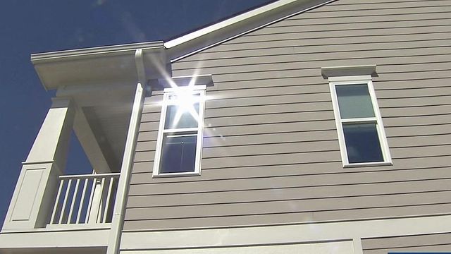 Reflection from Low-E windows leave homeowners with melted siding