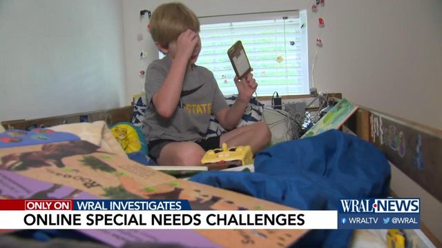 Online learning creating new challenges for special needs childrens