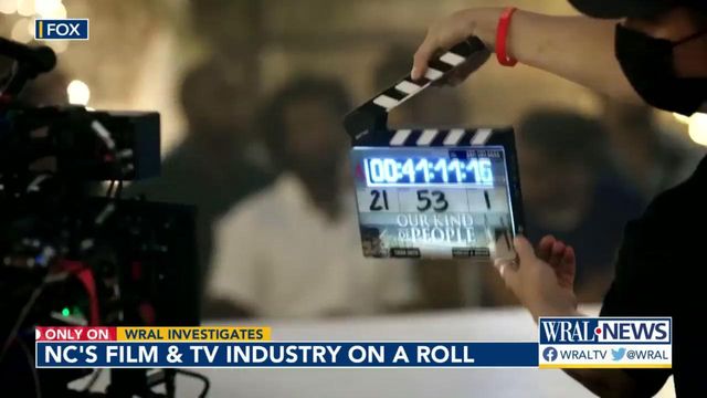 NC's film and TV production industry is booming