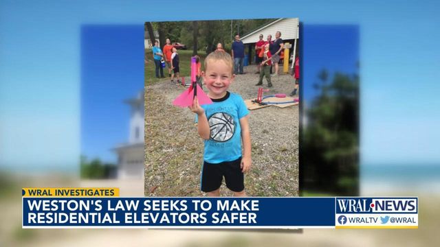 Weston's Law seeks to make residential elevators safer 
