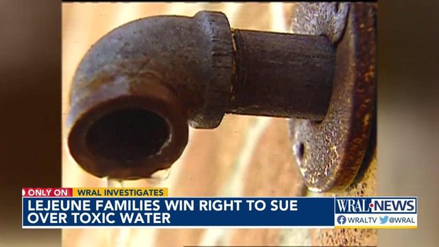 Camp Lejeune families win right to sue over toxic water