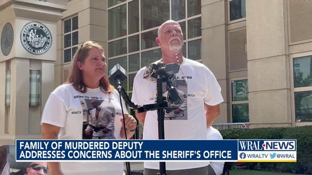 Ned Byrd's family raises concerns over Wake sheriff's handling of funeral
