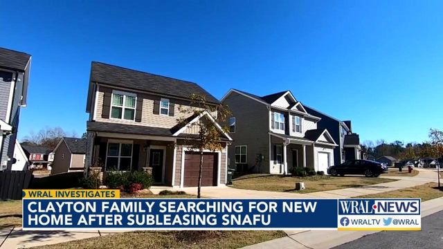 Clayton family searching for new home after subleasing confusion