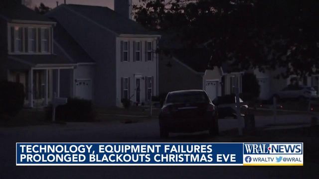 Technology, equipment failures prolonged blackouts on Christmas Eve