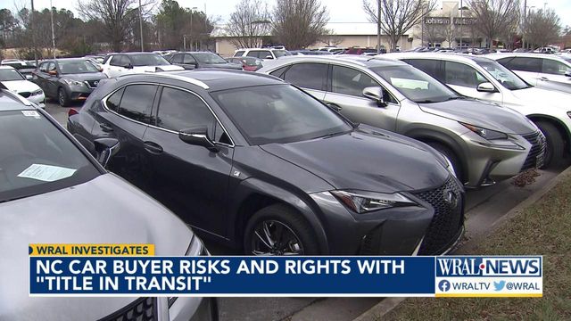 North Carolina buyer risks and rights with 'title in transit'