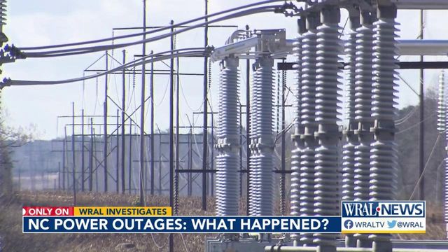 WRAL Investigates what happened during December 2022 power outages in North Carolina