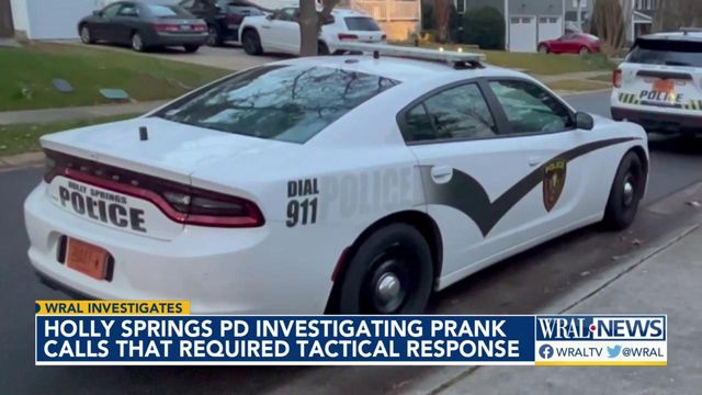 Holly Springs police investigate prank calls that required tactical response