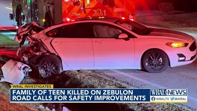 Family of teen killed on Zebulon Road calls for safety improvements