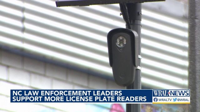 NC law enforcement leaders support more license-plate readers