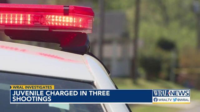 17-year-old charged in three shootings