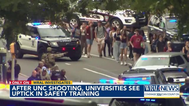 After UNC shooting, universities see uptick in safety training