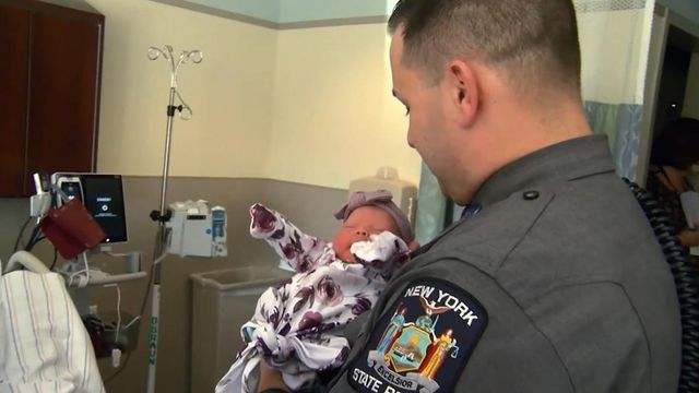 Troopers help deliver baby in Lowe's parking lot