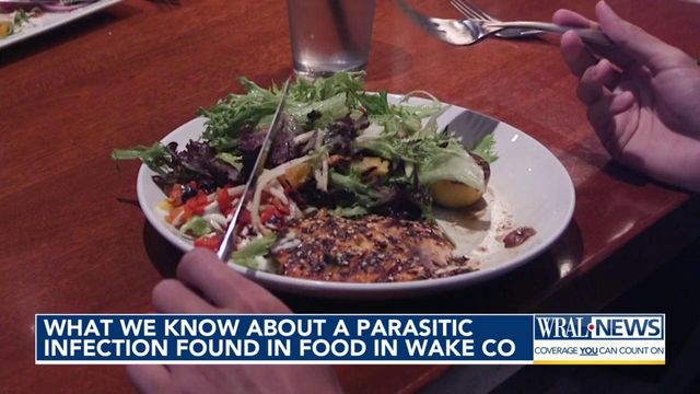 What we know about a parastic infection found in food in Wake County