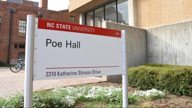 Poe Hall at NC State University in March 2025