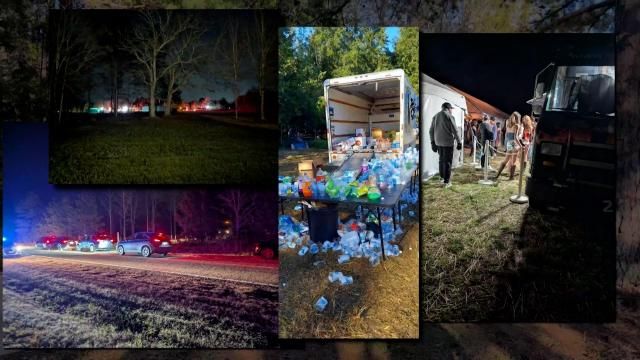 Neighbors in northern Durham County are concerned about large, disruptive weekend parties hosted for Duke students at a 30-acre field, citing noise, underage drinking, trespassing and safety hazards on the rural roads.