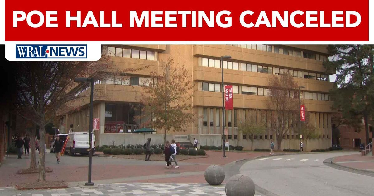 Poe Hall updates meeting canceled, NC State refuses to answer questions about future studies