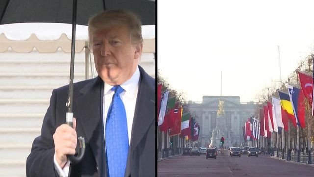 Trump attends NATO summit as impeachment process continues