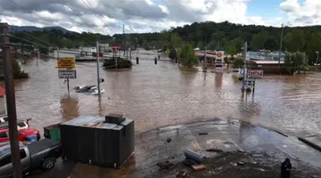 Communities trapped following Helene's aftermath