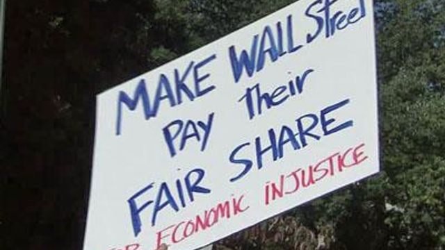 'Occupy' rally held in Raleigh