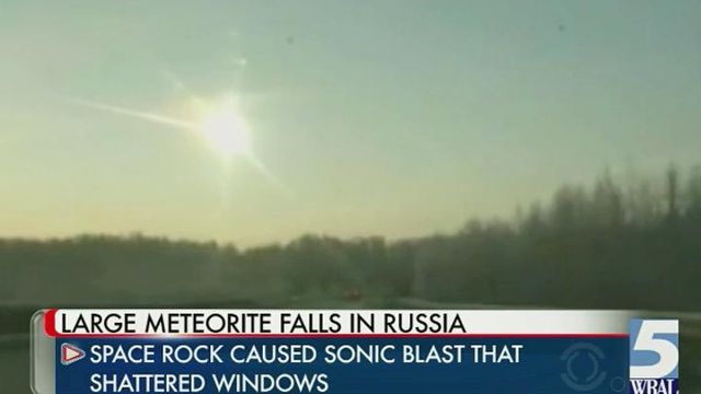 Meteor estimated at 10 tons injures hundreds