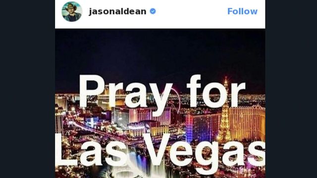 Las Vegas shooting: Celebs react on social media