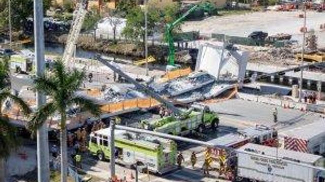 Several dead after bridge collapse, officials say