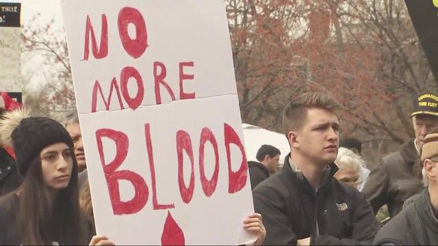 Raleigh March for Our Lives ends with emotional 'Rise Up'