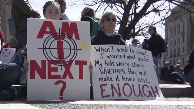 Hundreds of thousands demand more gun regulation in Washington, D.C.