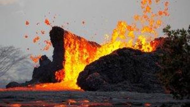 Volcanic Eruption in Hawaii: Lava, Ash and Toxic Fumes