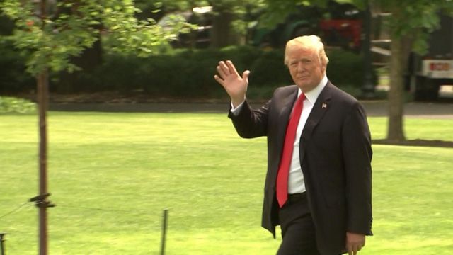 Trump claims "absolute right" to self-pardon